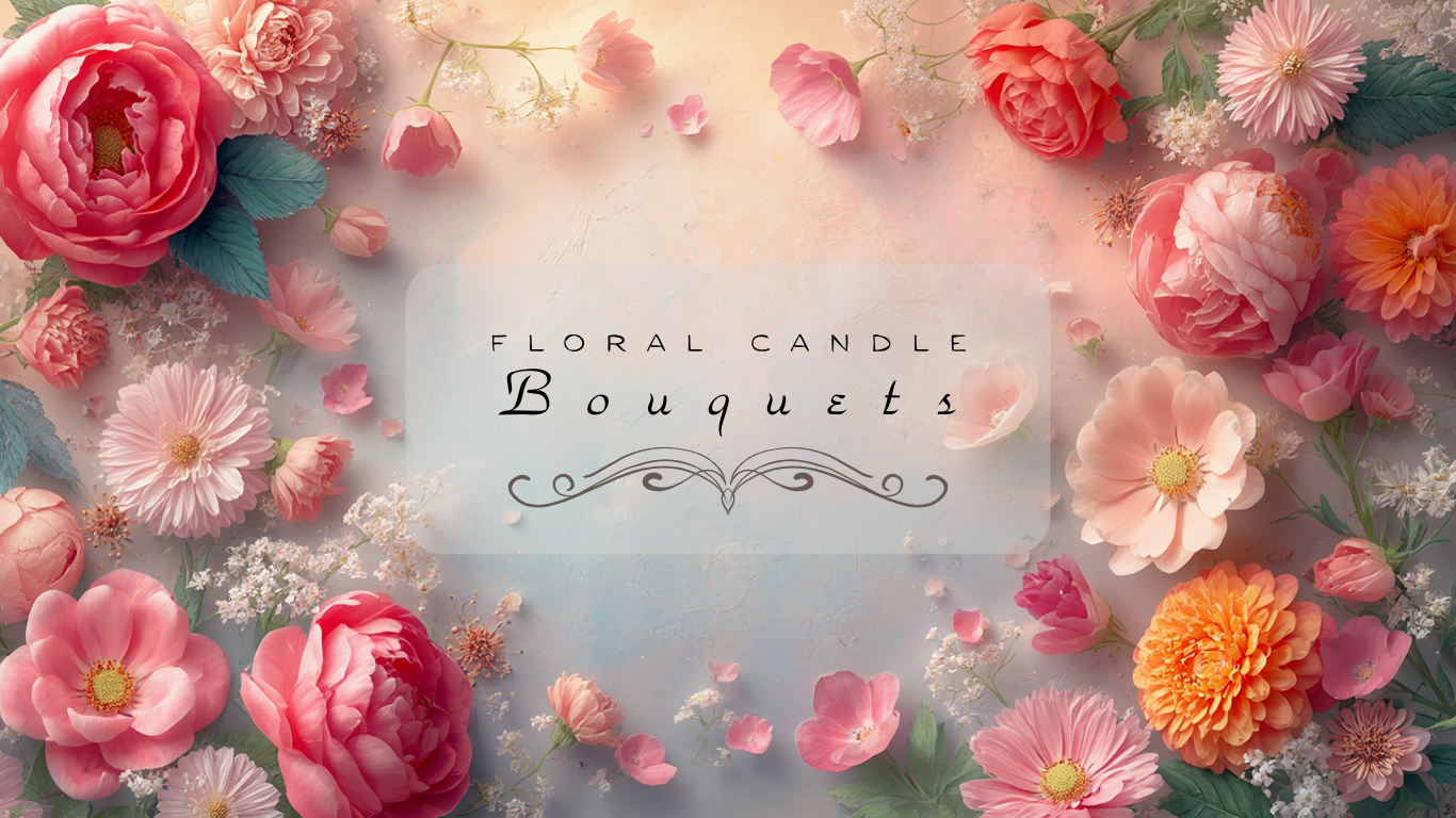 Floral Candle Bouquets
